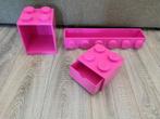 Lego opbergers roze, Ophalen of Verzenden, Zo goed als nieuw, Lego