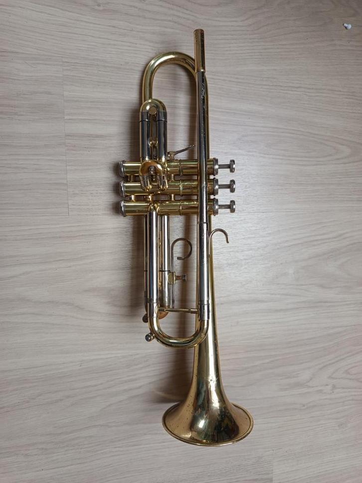 Getzen Capri trompet, Muziek en Instrumenten, Blaasinstrumenten | Trompetten, Gebruikt, Bes-trompet, Ophalen of Verzenden