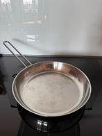 Eva Trio RVS koekenpan 30 cm, Huis en Inrichting, Keuken | Potten en Pannen, Ophalen of Verzenden, Zo goed als nieuw, Rvs, Koekenpan of Braadpan
