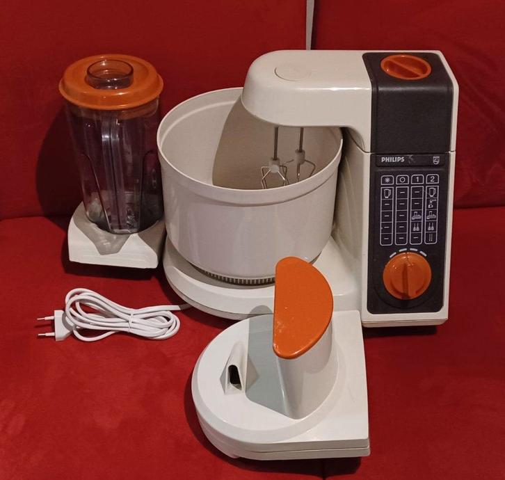 Philips keukenmachine 3 in 1, Witgoed en Apparatuur, Keukenmixers, Gebruikt, 1 tot 2 liter, 3 snelheden of meer, Ophalen of Verzenden