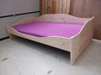 Bed Recy 90x200 (recycled hout), Ophalen, Nieuw, 180 cm of meer, 85 tot 100 cm