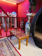 Vintage Indonesisch houtsnijwerk salontafel, Antiek en Kunst, Antiek | Woonaccessoires, Ophalen of Verzenden