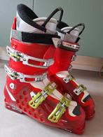 Salomon skischoenen maat 28 maat 42 a 43 rood zgan, Sport en Fitness, Skiën en Langlaufen, 160 tot 180 cm, Schoenen, Zo goed als nieuw