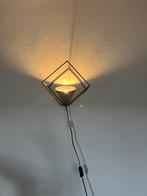 Grijs/roest metalen industriële wand lamp of tafellamp, Huis en Inrichting, Lampen | Wandlampen, Industrieel, Ophalen of Verzenden