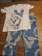 Set van joggingbroek + t-shirt Maat 146-152, Verzenden, Gebruikt, Jongen