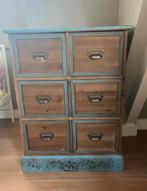 Mooie houten ladenkast, Huis en Inrichting, Zo goed als nieuw, Minder dan 100 cm, 25 tot 50 cm, 50 tot 100 cm