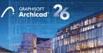 ArchiCAD 26 software CAD Graphisoft, Computers en Software, Office-software, Gebruikt, Ophalen of Verzenden, Windows
