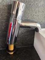 Kraan drukmodel, Doe-het-zelf en Verbouw, Sanitair, Ophalen of Verzenden, Zo goed als nieuw, Chroom, Kraan