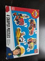 Brandweerman Sam Puzzels - 4 Vormpuzzels, Ophalen of Verzenden, 10 tot 50 stukjes, Gebruikt, 2 tot 4 jaar