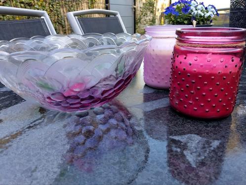 Kom/vruchten bowl, Huis en Inrichting, Keuken | Servies, Zo goed als nieuw, Kom(men), Overige stijlen, Glas, Ophalen