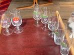 7 Grolsch glazen., Verzenden, Zo goed als nieuw, Bierglas