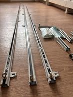 Gordijnrails, Ophalen, Wit, 150 tot 200 cm, Minder dan 100 cm