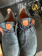 Blauwe suede herenschoenen, mt 45, merk Jack en Jones, Kleding | Heren, Schoenen, Ophalen of Verzenden, Zo goed als nieuw, Blauw