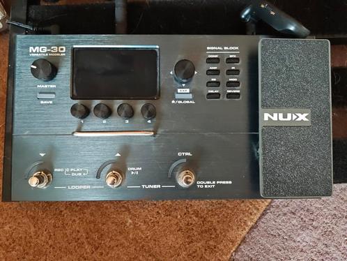 NUX MG30 multi effectpedaal, Muziek en Instrumenten, Effecten, Zo goed als nieuw, Multi-effect, Ophalen
