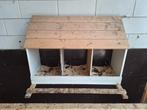 Legkast legnest kippen, Dieren en Toebehoren, Pluimvee | Toebehoren, Ophalen, Gebruikt, Drinken en Voederen