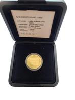 Nederland Gouden Dukaat 1992 in cassette, Ophalen of Verzenden, Goud