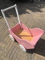 Roze Houten Poppenwagen, Ophalen, Nieuw, Meisje