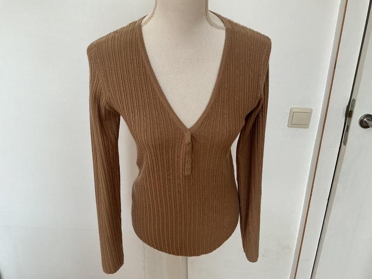 Yest trui nieuw, Kleding | Dames, Truien en Vesten, Nieuw, Maat 38/40 (M), Beige, Ophalen of Verzenden