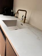 Dekton aanrechtblad, 4 cm dik, marmerlook, Huis en Inrichting, Keuken | Keukenelementen, Ophalen, 150 tot 200 cm, Zo goed als nieuw