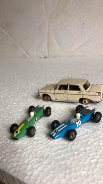 Mini dinky toys Lotus +Cooper (Stemm) nr 60 en 61 jaren 70. beschikbaar voor biedingen