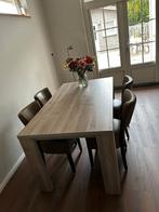 Mooie eettafel 160x90 cm, Ophalen, Rechthoekig, 150 tot 200 cm, 50 tot 100 cm