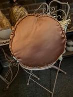 Roségoud/Goudkleurig Rond Kussen - Luxe Uitstraling, Huis en Inrichting, Woonaccessoires | Kussens, Helenelivingstyle@gmail.com