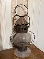 Oude lantaarn met schade bollantaarn scheepslantaarn, Ophalen of Verzenden