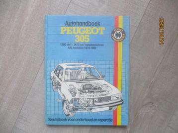Peugeot 305  1978 -- 1982 Werkplaats - handboek . !! beschikbaar voor biedingen