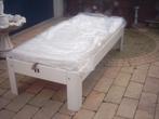 auping senioren bed 90x200 met verstelbare spiraal+matras, Verstelbaar, 90 cm, Eenpersoons, Wit