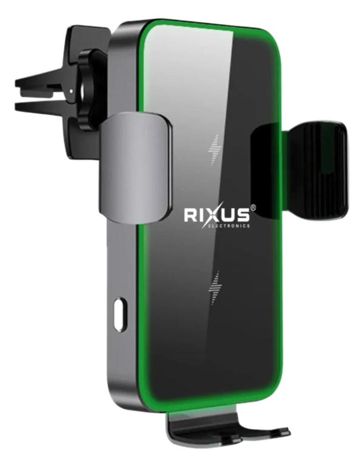 Rixus RXWC36 Wireless Auto-sensoring Car Mount Black, Telecommunicatie, Telefoonhouders, Nieuw, Auto, Verzenden
