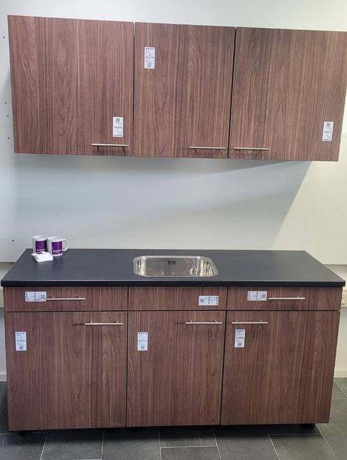 NIEUWE BRUYNZEEL ATLAS Houtlook ca. 170 cm / INNOVARE OUTLET, Huis en Inrichting, Keuken | Complete keukens, Nieuw, Enkelwandige keuken