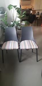 2 OLIVIA eetkamerstoelen/bureaustoel ZGAN, Ophalen, Stof, Twee, Overige kleuren