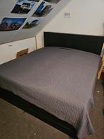 Super leuke 2 persoonsbed met opberg ruimte, Huis en Inrichting, Slaapkamer | Bedden, Ophalen, Tweepersoons, Zo goed als nieuw
