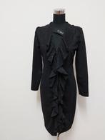 J44 - Nieuwe zwarte Iz Naiz jurk maat S (1), Ophalen of Verzenden, Nieuw, Zwart, Onder de knie