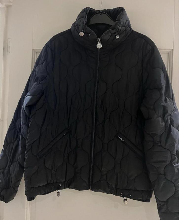 Donkerblauwe S. Oliver Tussenjas, Kleding | Dames, Jassen | Zomer, Zo goed als nieuw, Maat 42/44 (L), Blauw, Ophalen of Verzenden