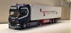 Wsi scania Grooten + Hartman trailer, Ophalen of Verzenden, Zo goed als nieuw, Bus of Vrachtwagen, Wsi