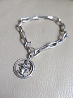 Prachtige zilveren (835) Closed Forever armband met 1 bedel, Ophalen, Zo goed als nieuw, Met bedels of kralen, Zilver