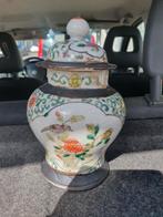 Antieke familie rosé vaas 18 de eews, Ophalen of Verzenden