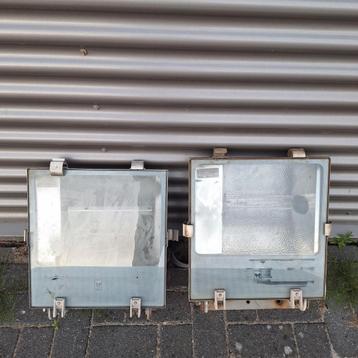 2x SBP LEO/A 400W | Bouwlamp / Buitenlamp / Schijnwerper beschikbaar voor biedingen