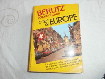 reisgids Berlitz pocket guide cities of europe engels europa beschikbaar voor biedingen