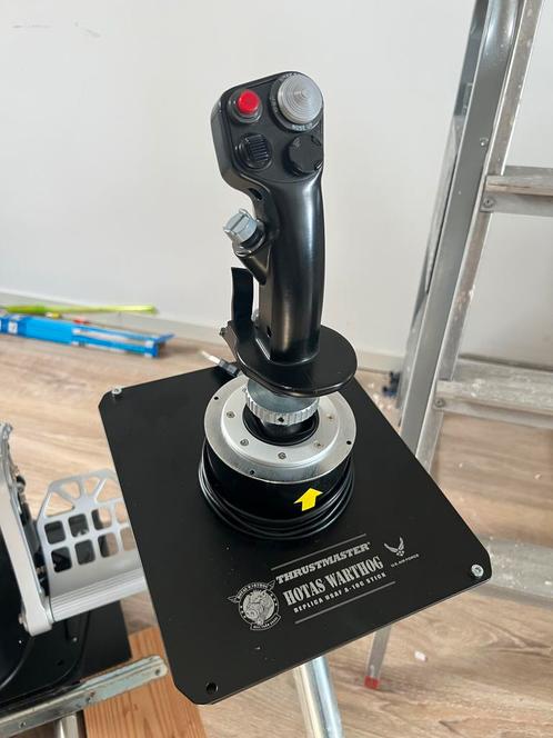 Thrustmaster Hotas Warthog Joystick, Computers en Software, Joysticks, Zo goed als nieuw, Ophalen of Verzenden
