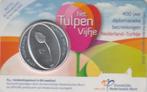 Nederland 5 euro Het Tulpen Vijfje 2012 BU in coincard, Postzegels en Munten, Munten | Nederland, Ophalen of Verzenden, Koningin Beatrix