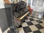 Antieke Piano (1870) Lockingen, Muziek en Instrumenten, Piano's, Ophalen, Gebruikt, Zwart, Piano