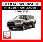 Mitsubishi Outlander 2006-2012 Workshop Manual op DVD, Verzenden