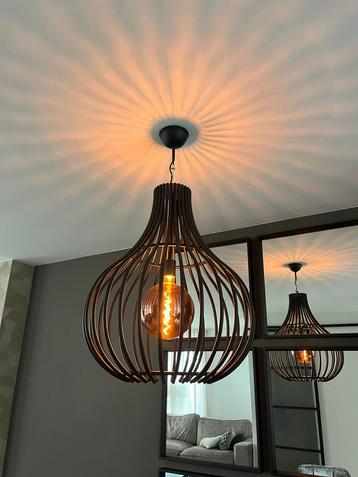 Hanglamp 80x60 zwart - rose beschikbaar voor biedingen