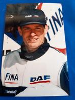 foto DAF Racing Team 1997 coureur L. Faure, Ophalen of Verzenden, Zo goed als nieuw, Auto's