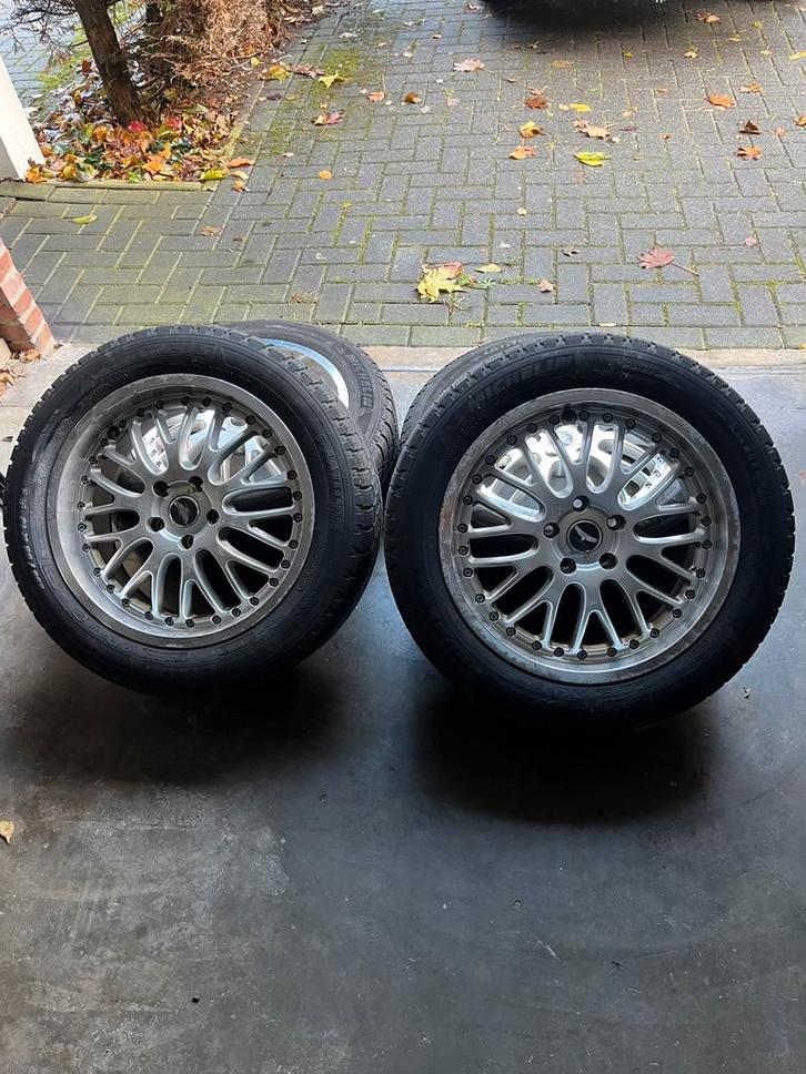 Mitsubishi Outlander velgen met winterbanden, Auto-onderdelen, Banden en Velgen, Banden en Velgen, Winterbanden, 18 inch, 235 mm