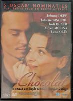 Chocolat dvd, romantischmet Johnny Depp, Juliette Binoche., Ophalen of Verzenden, Zo goed als nieuw