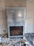 Open haard met dubbelwandig rookkanaal, Ophalen, Gebruikt, Houtkachel, Inbouw