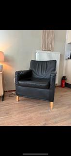 Lederen Fauteuil - Assen, Huis en Inrichting, Ophalen, Gebruikt, Leer, 75 tot 100 cm
